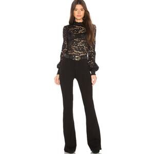 L'AGENCE SZ 29/29 Lola Flare Pant Black $290